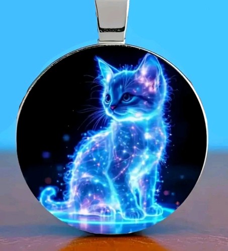 Beautiful cat necklace lovely - cat,