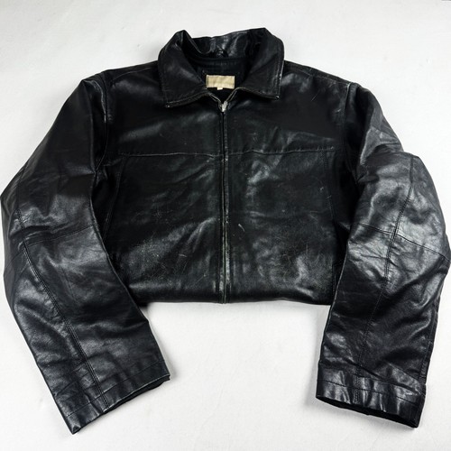 Mens vintage genuine leather - genuine,