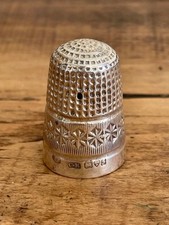 STERLING SILVER THIMBLE