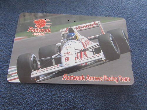 Footwork arrows racing used - f1,