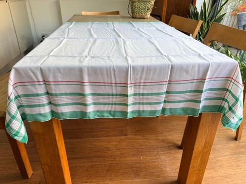 Vintage retro table cloth