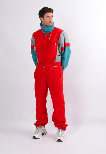 Vintage ski suit - suit, 80's