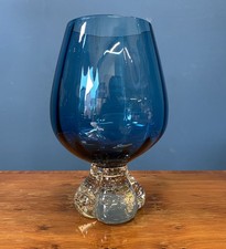 Vintage Art Glass Vase / brandy Snifter