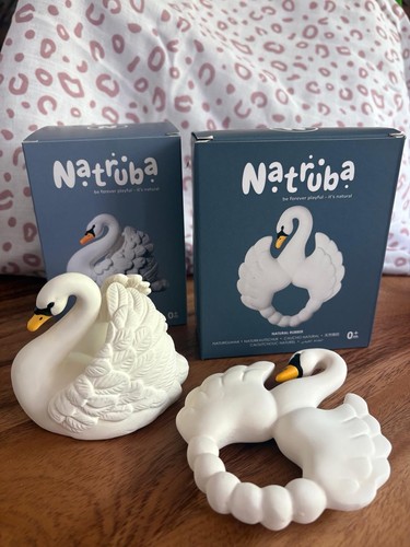 Natruba natural rubber white - natural,