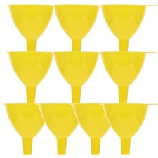  10 Pcs Laboratory Funnel Scientific Experiments Separating Liquid