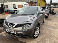 NISSAN JUKE F15 2010-2018 1.6 PETROL AUTO BREAKING WHEEL NUTS FOR SPARES GREY X4