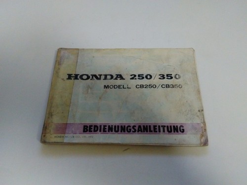 Honda 250 350 cb250 - cb250, cb350