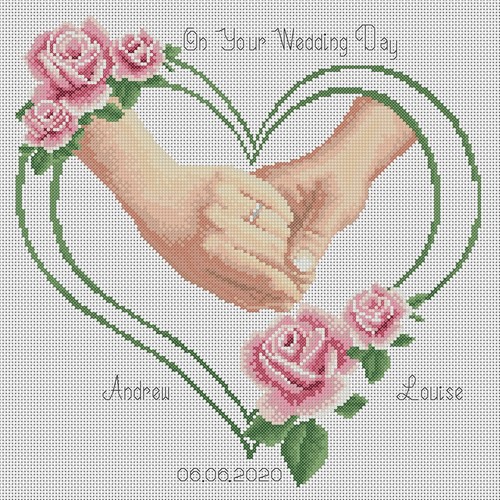 Wedding heart hands on - heart, &