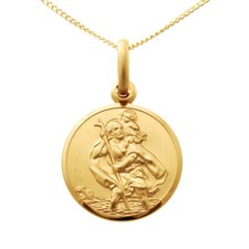 Small 9ct Gold St Christopher