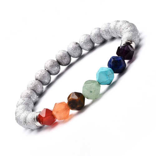 Crystal gemstone chakra - gemstone, 7