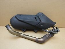 Aprilia SR GT 125 2022 2,530 miles exhaust silencer and downpipe (13757)