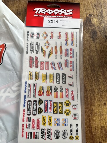 Traxxas 2514 racing sponsors - traxxas,