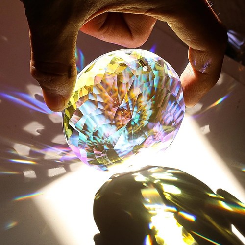 2pcs 30mm crystal sun - 30mm, catcher