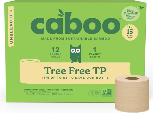 Caboo tree free toilet paper - free,