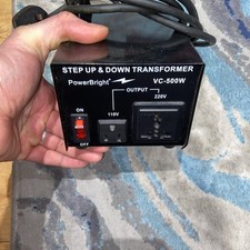 500W Voltage Converter Transformer Heavy Duty  Step Up/Down Transformer