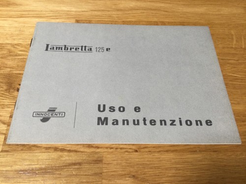 Lambretta 125e owners - lambretta,