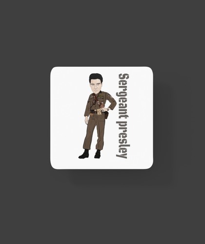 Elvis presley coaster gi - elvis,