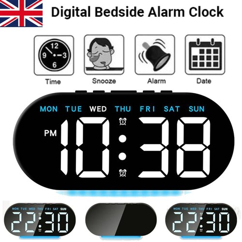 Digital led bedside snooze - bedside,
