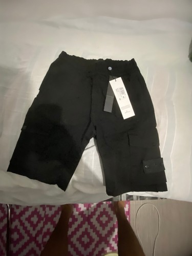 Short cargo stone - cargo, noir