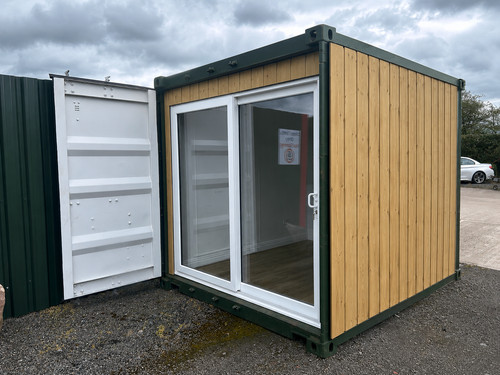 Timber clad portable - timber,