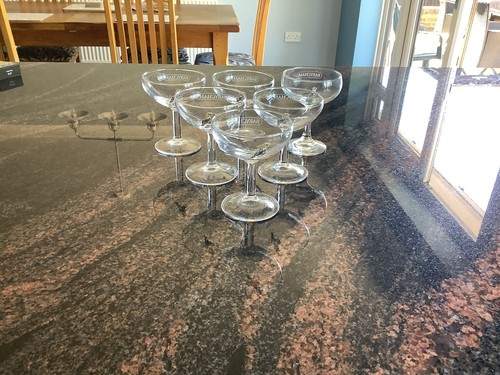 Babycham glasses 6 - babycham,