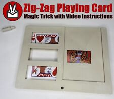 ZIG ZAG PLAYING CARD MAGIC