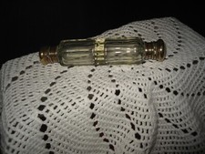 Antique faceted clear glass - antique,