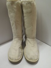 Genuine Ugg Canvas Long Boots