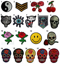 Embroidered Iron On / Sew On Patches Badges Fancy Dress Party