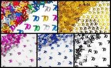 Tabletop Confetti 70th