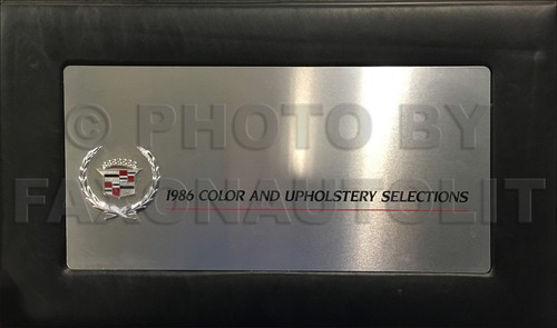1986 cadillac color - 1986,