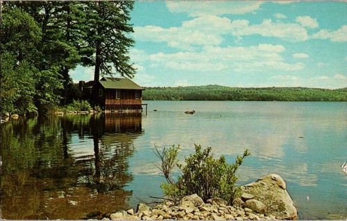 Acton vale postcard - acton, qc