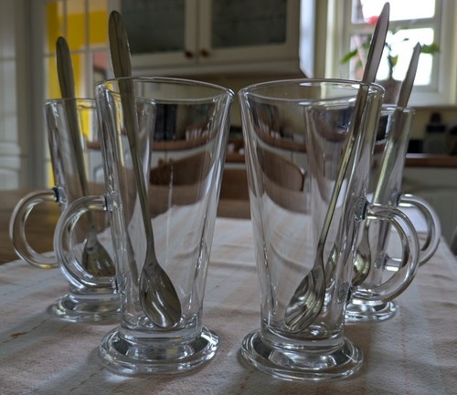 Set new latte glasses - latte, &
