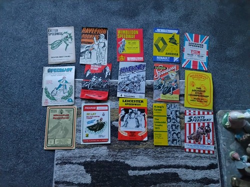Vintage speedway programme - speedway, 15