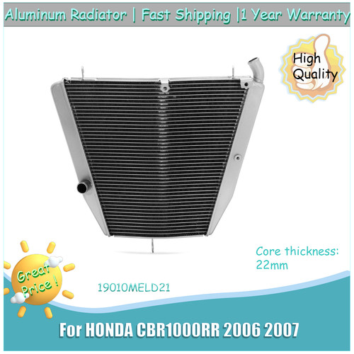 Aluminium cooler radiator - cooler, for