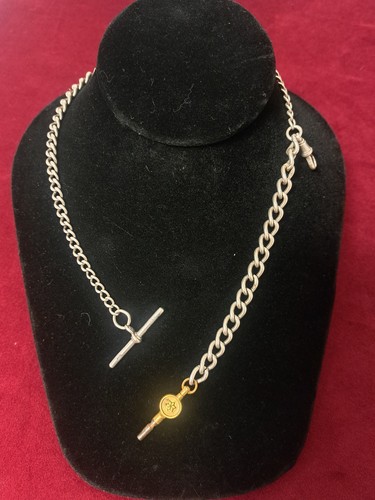 Antique sterling silver albert - antique,