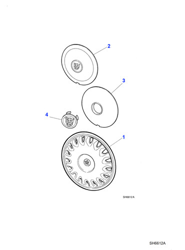 Jaguar genuine hub cap service - genuine,