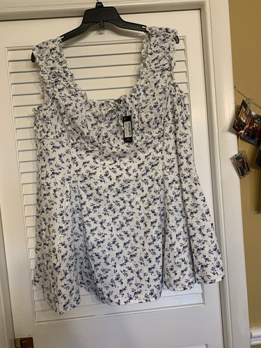 Bridgerton floral blue ditsy - bridgerton,