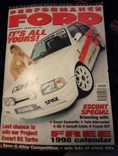 January 1998 Performance Ford Magazine 