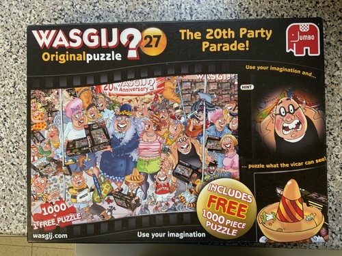 Wasgij 2x1000 piece jigsaw the - piece, jigsaw-the