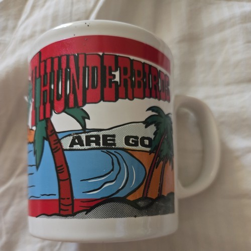 Vintage thunderbirds mug - thunderbirds,