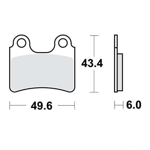 Standard brake pads trw lucas - standard,