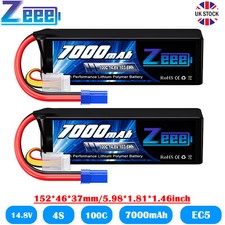 2x Zeee 4S Lipo Battery 14.8V