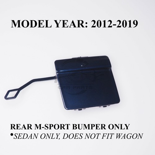 Rear bumper tow hook cover - rear,