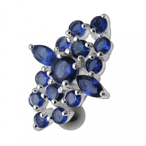 Reverse belly bar sterling - belly,
