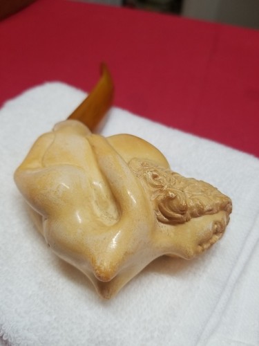 Vintage meerschaum carved - vintage,