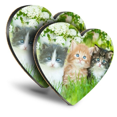 Heart mdf coasters - heart,