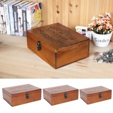 Wooden Storage Box Chest