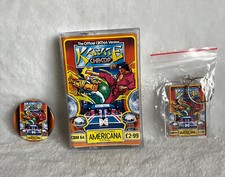 Commodore 64 / 128 CBM C64 Karate Champ - 2 FREE Badges and Keyring VGC