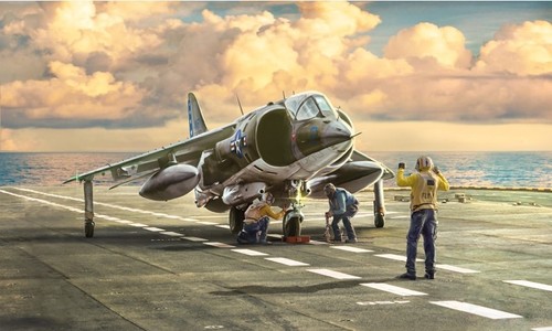 Italeri harrier fighter - italeri,,